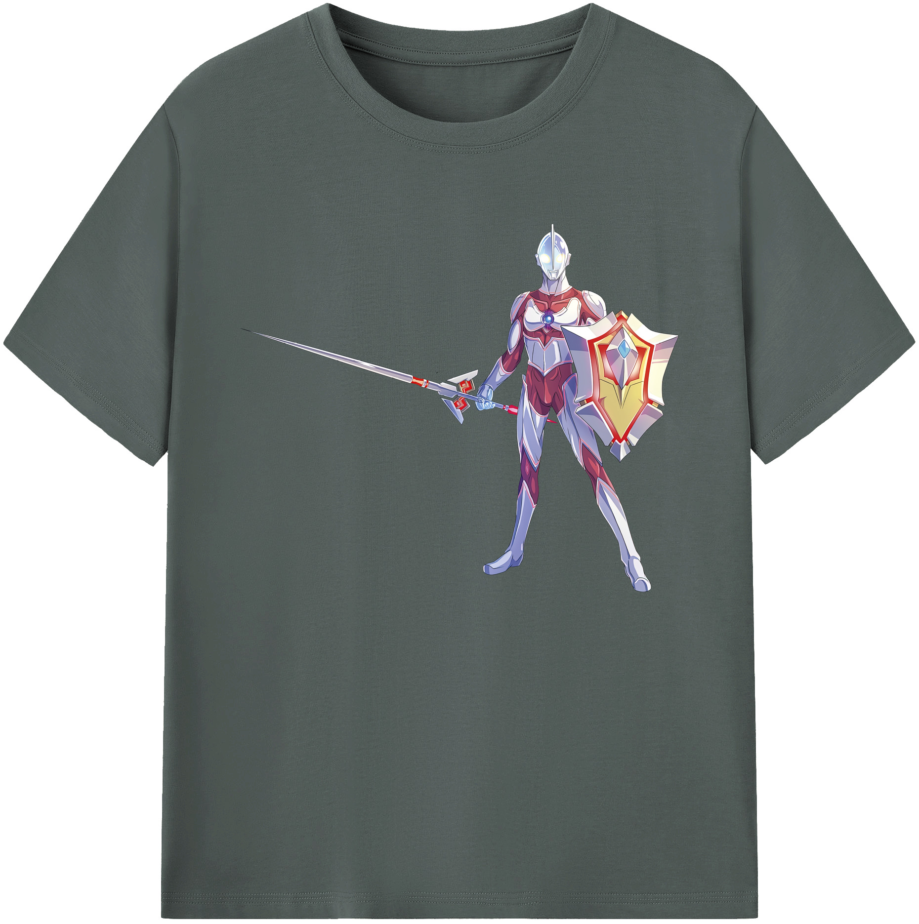 （画像用） ウルトラマン Ultraman 綿100％ メンズ半袖Tシャツ｜肌触りやわらか＆通気性